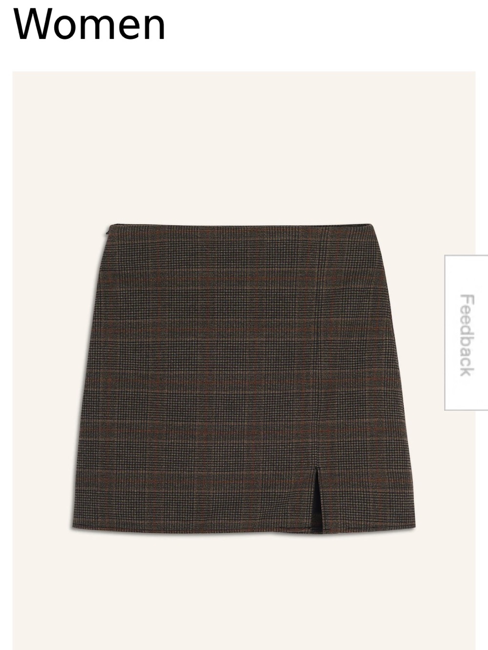 Mini Pencil Skirt for Women